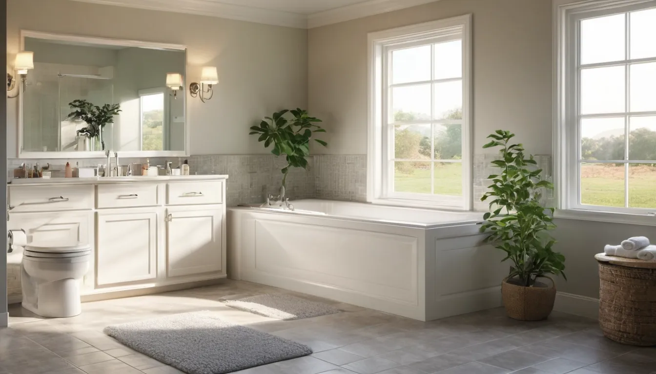 A bright, accessible bathroom with a walk-in tub in a Scandia home